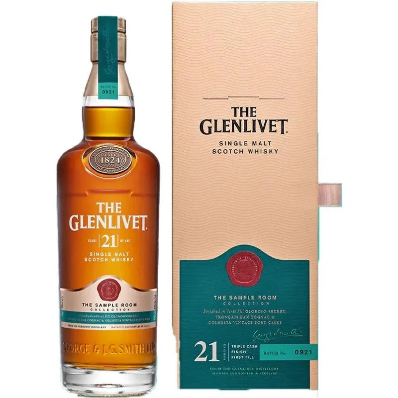 The Glenlivet 21 Sample Room Collection Whisky 70cl
