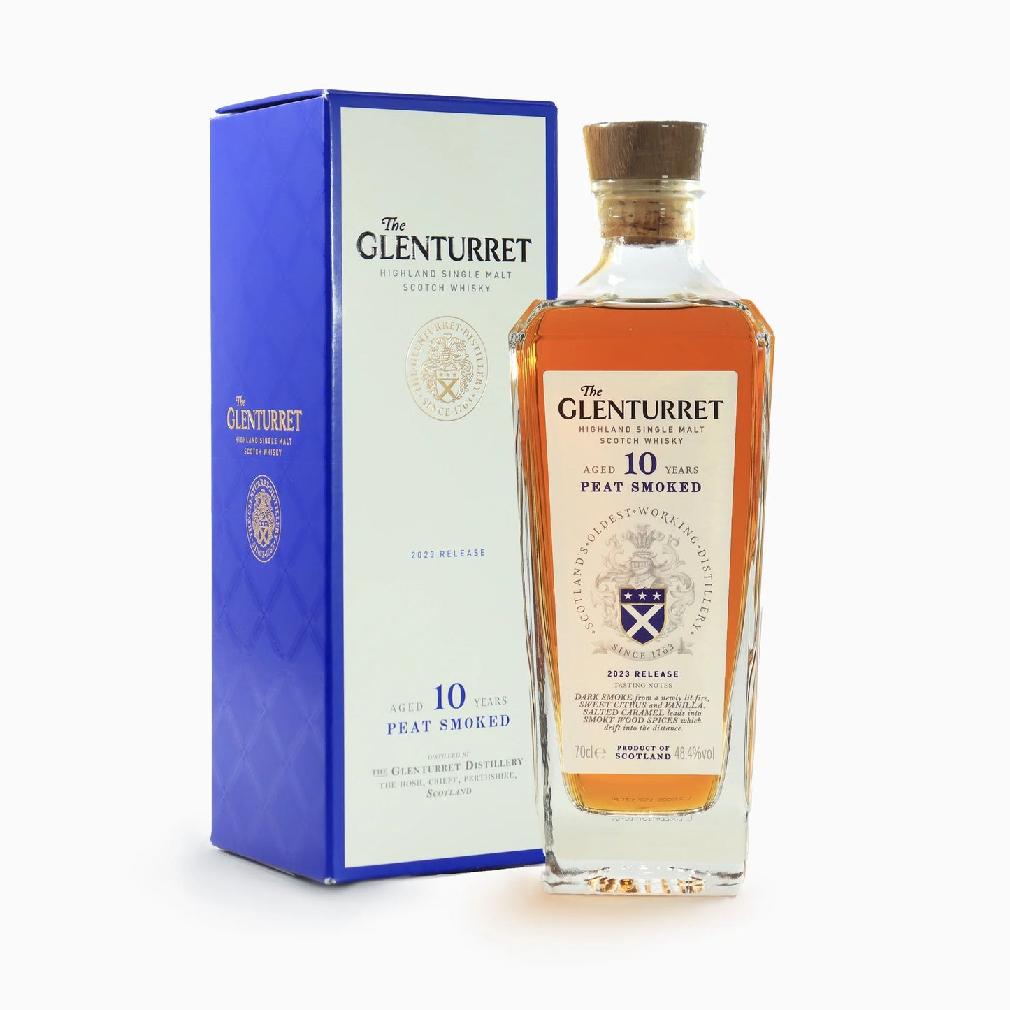 The Glenturret 10 Year Peated Smoke Whisky 70cl