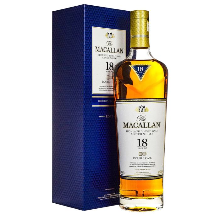 The Macallan 18 Year Double Cask Whisky 70cl