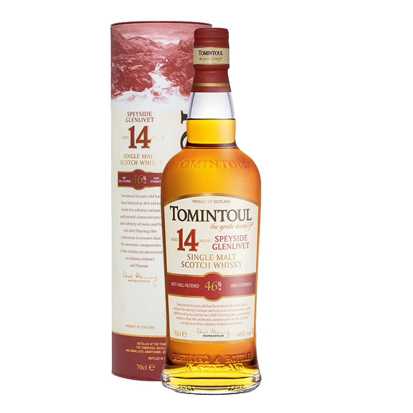 Tomintoul 14 Year Whisky 70cl