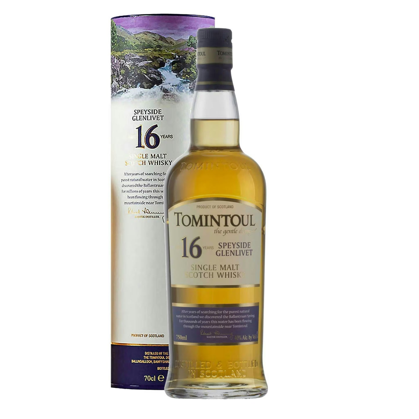 Tomintoul 16 Year Whisky 70cl