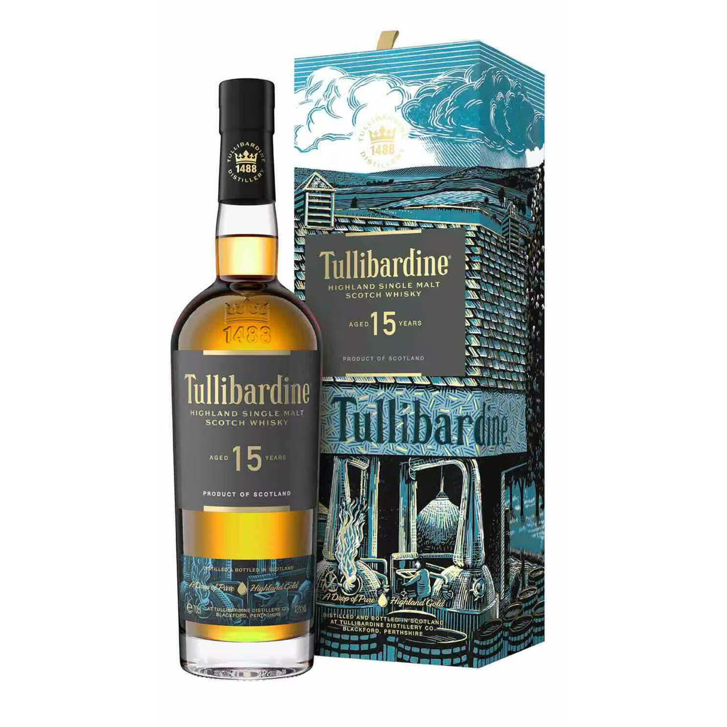Tullibardine 15 Year Whisky 70cl