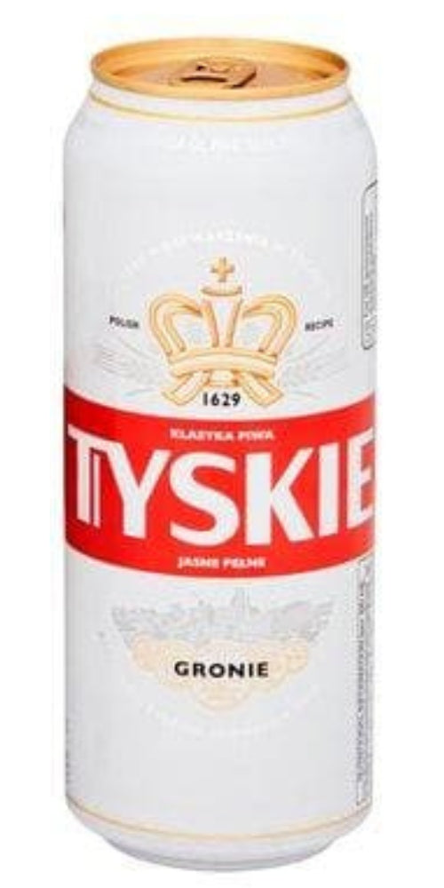 Tyskie Cans 24 x 500ml 5.0%
