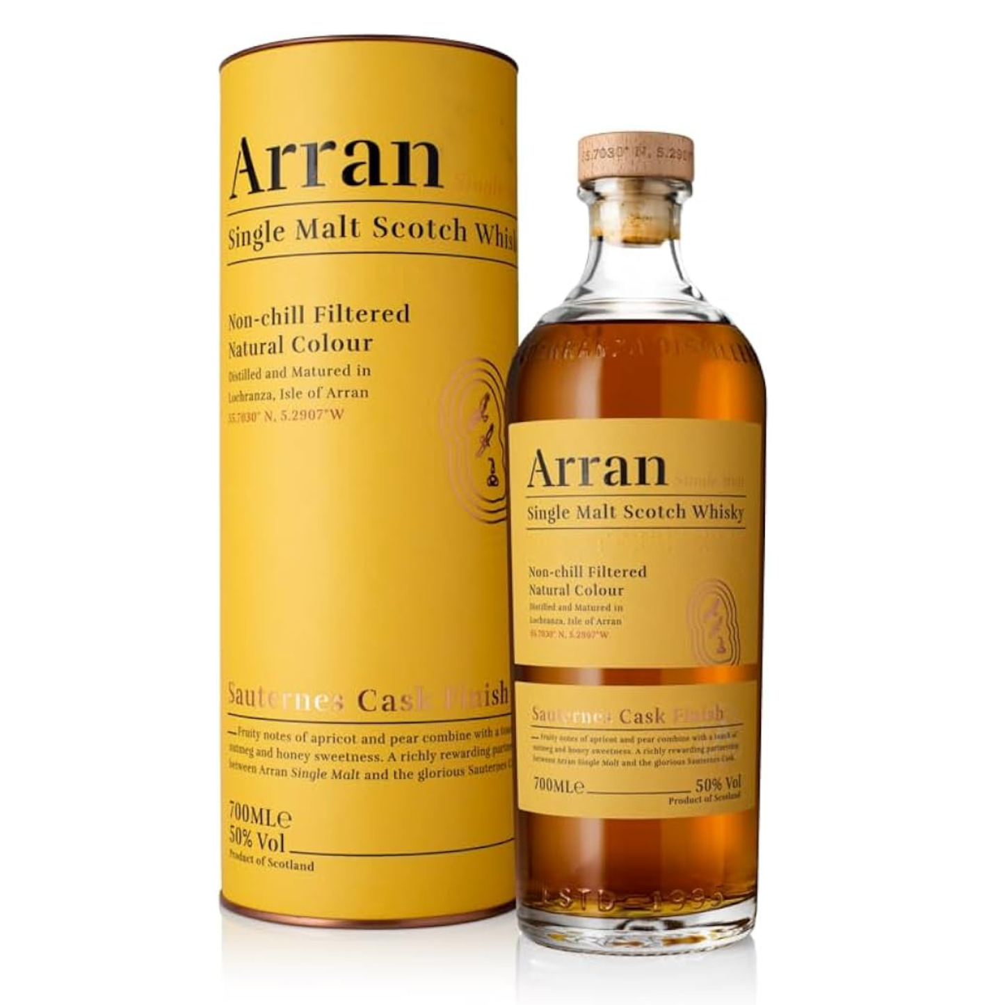 Arran Sauternes Cask Finish Single Malt Whisky 70cl