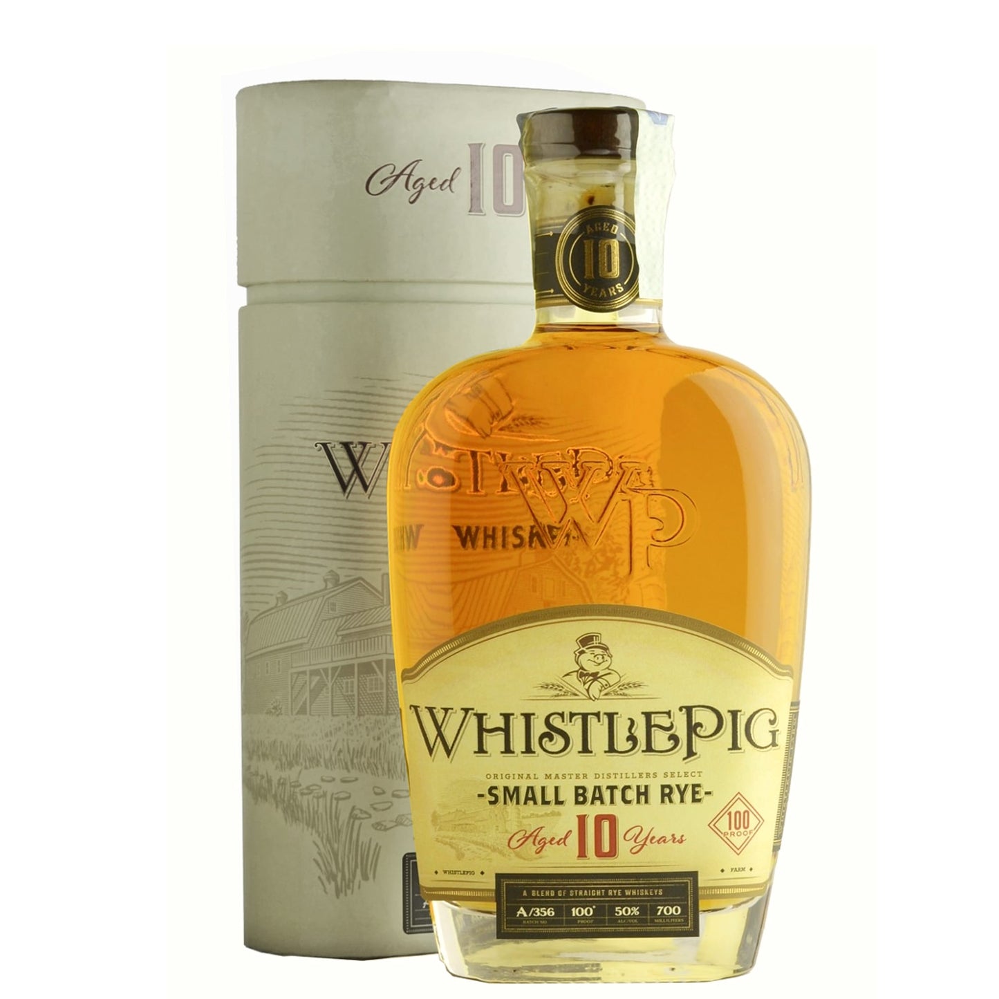 WhistlePig 10 Year Rye Whiskey 70cl
