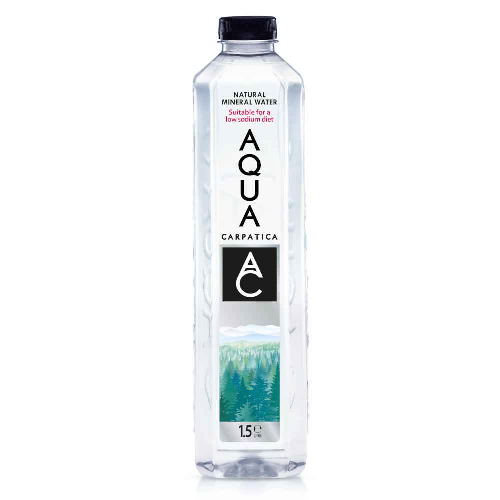 AQUA Carpatica Natural Still Mineral Water 6x 1.5Ltr