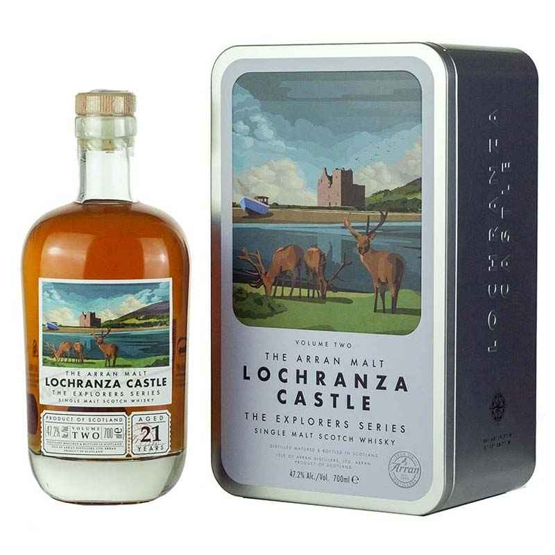 Arran Lochranza Castle 21 Year The Explorer Series Whisky 70cl