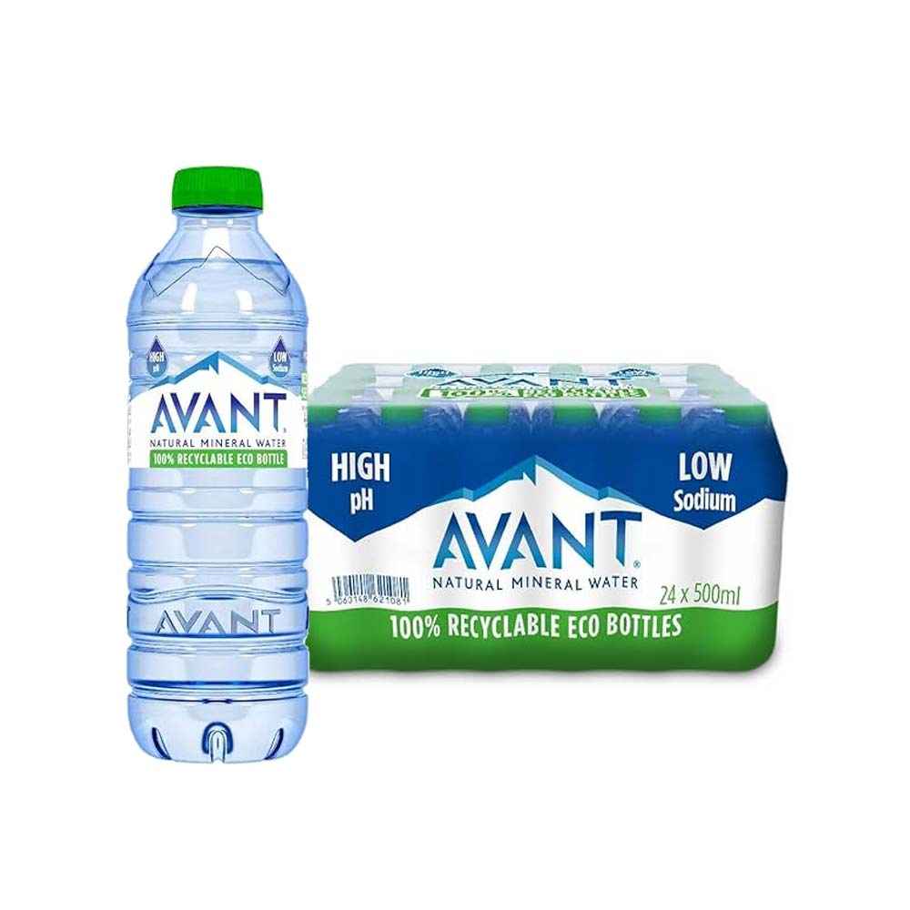 Avant Natural Mineral Water 24x 500ml