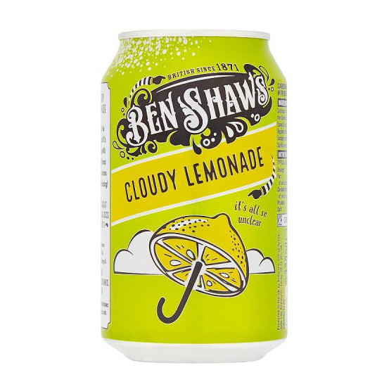 Ben Shaws Cloudy Lemonade Cans 24 x 330ml