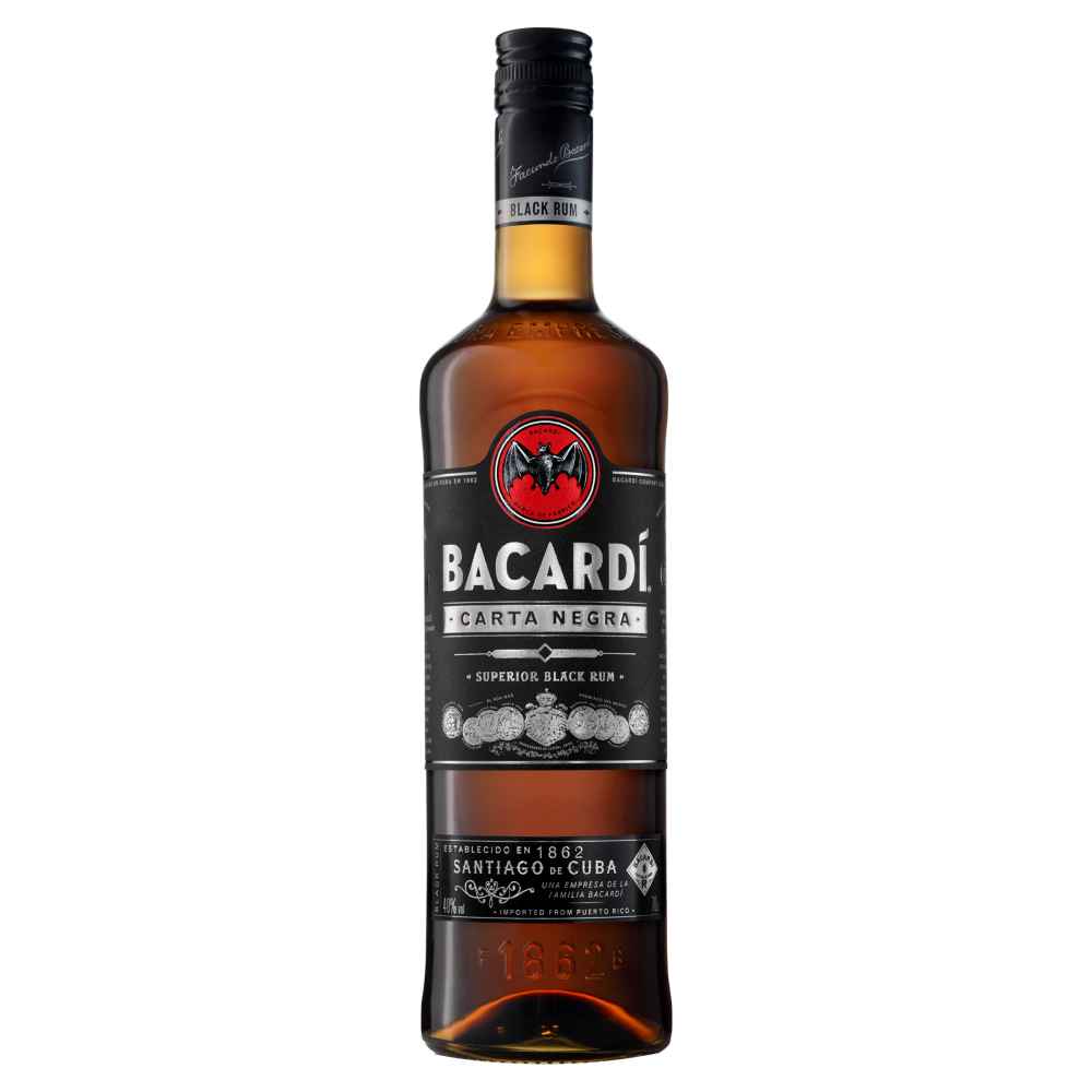 Bacardi Carta Negra Black Rum 70cl