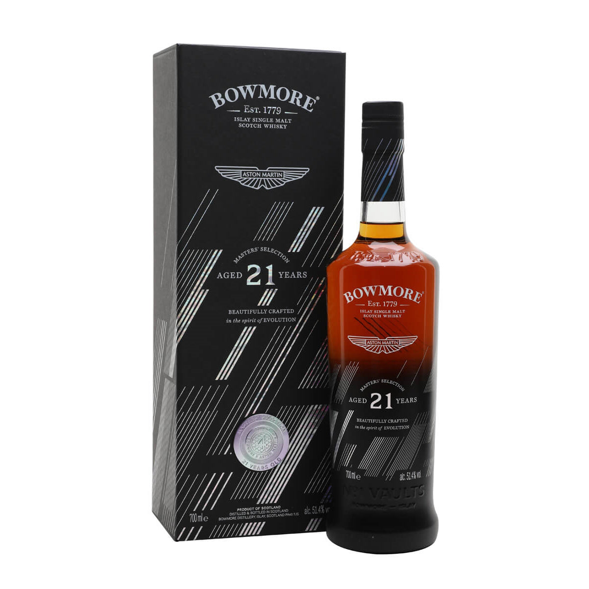 Bowmore 21 Year Aston Martin Master's Selection Whisky 70cl