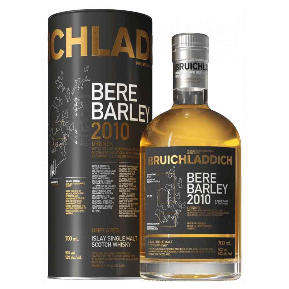 Bruichladdich Bere Barley 2010 Whisky 70cl