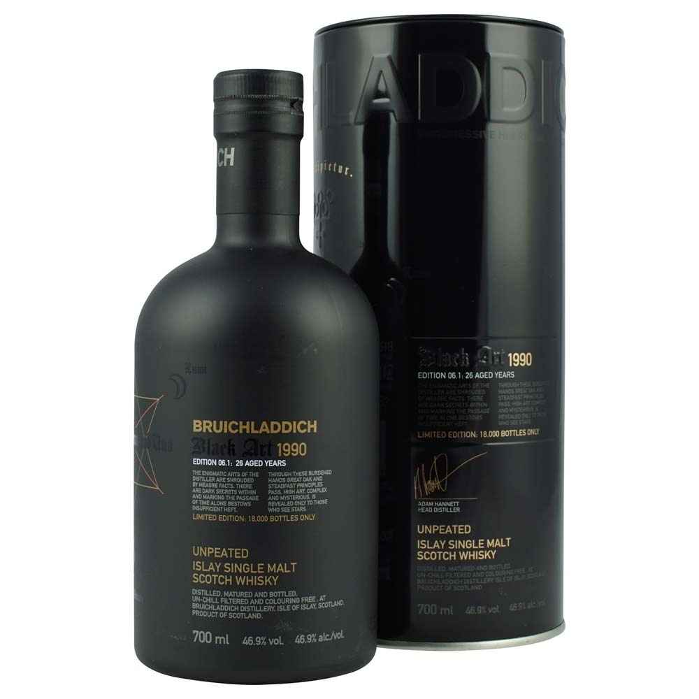 Bruichladdich Black Art 6 26 Year 1990 Whisky 70cl