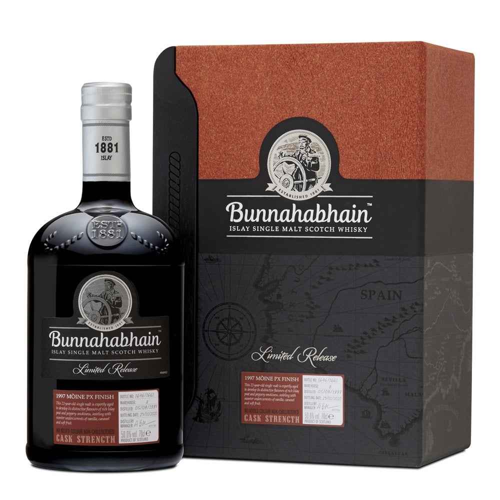Bunnahabhain Moine 1997 Pedro Ximenez Whisky 70cl