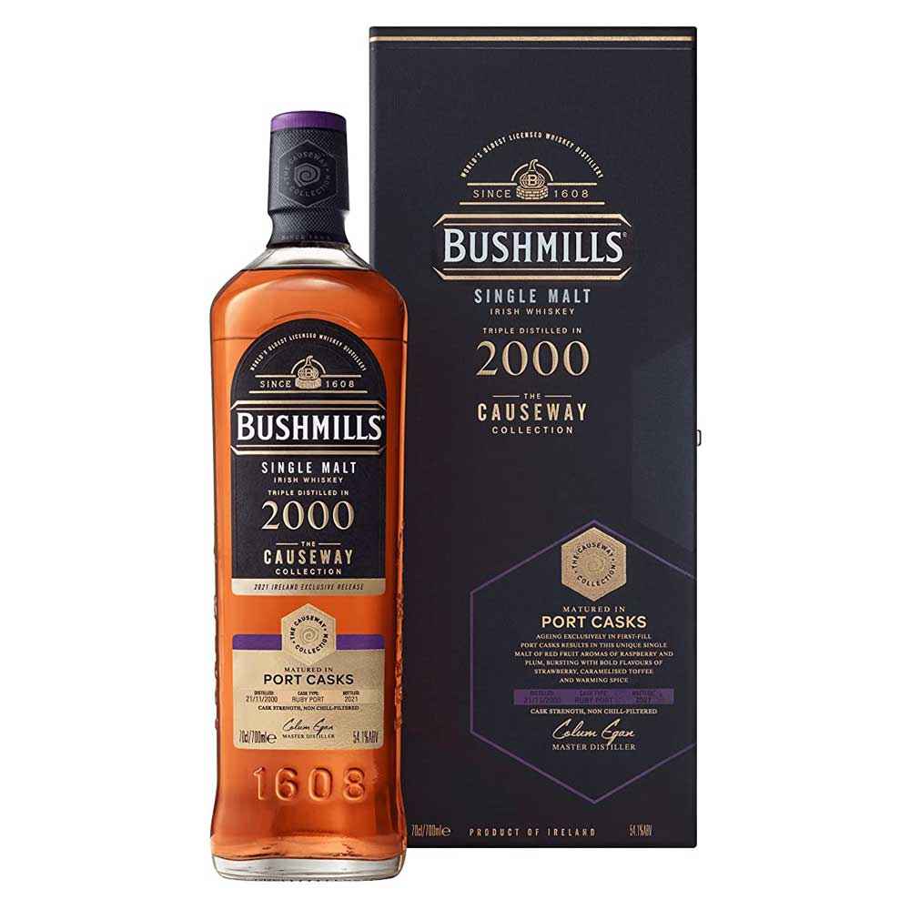 Bushmills 2000 Port Cask Whiskey 70cl