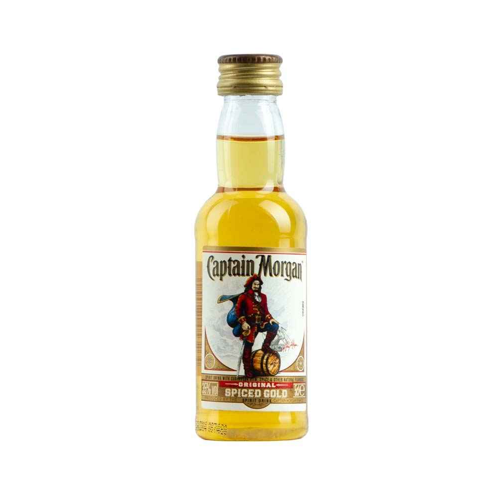 Captain Morgan Spiced Gold Rum 5cl Miniature