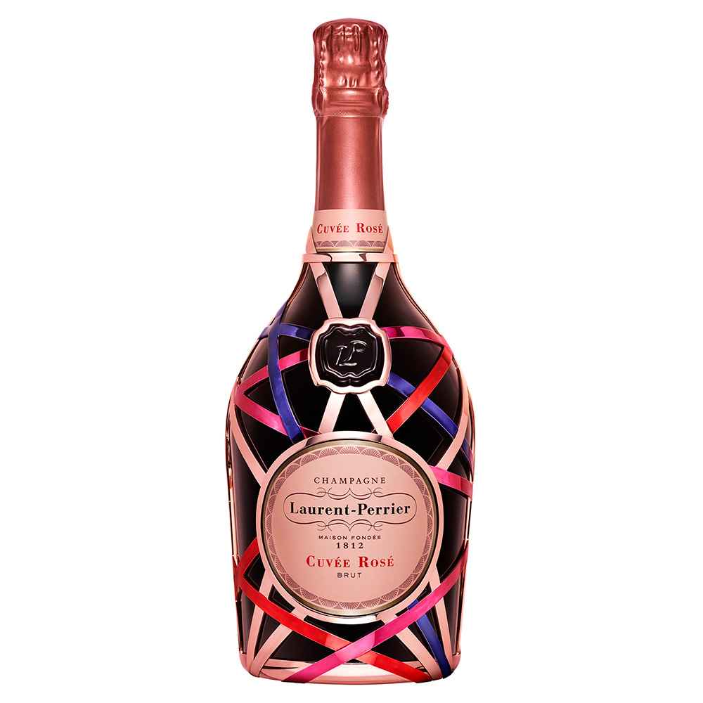 Champagne Laurent Perrier Cuve Ros 75cl Ribbons
