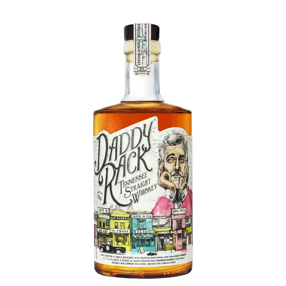 Daddy Rack Tennessee Straight Whiskey 70cl