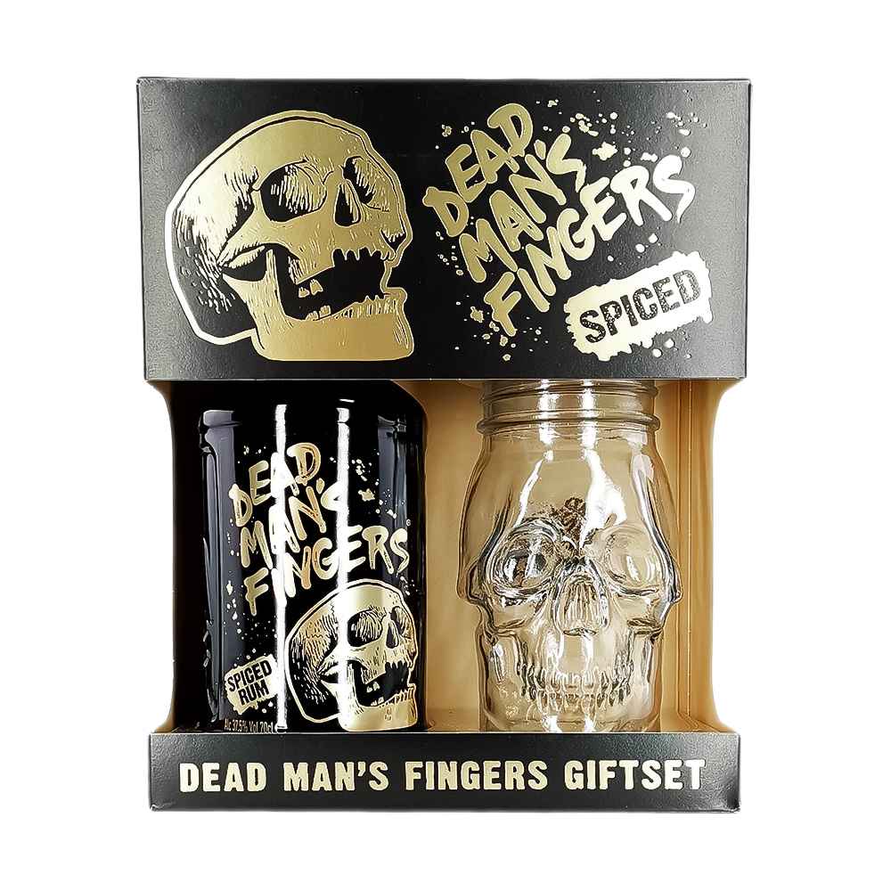 Dead Man's Fingers Spiced Rum 70cl Gift Set