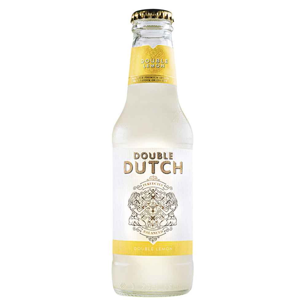 Double Dutch Double Lemon Tonic Water 24x 200ml