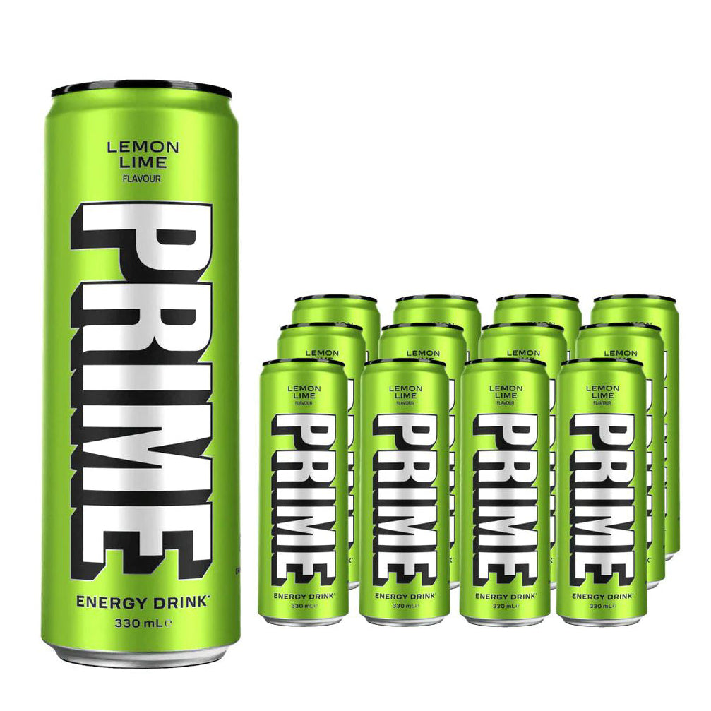 Prime Energy Drink Lemon Lime 12 x 330ml