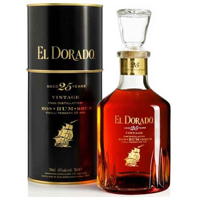 El Dorado 25 Year 1988 Rum 70cl