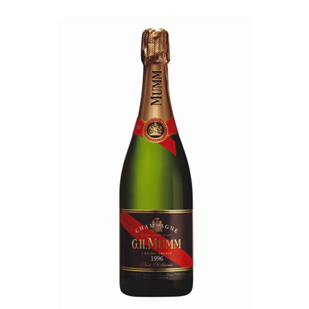 G.H Mumm Cordon Rouge Brut Millesime 1996 Champagne 75cl