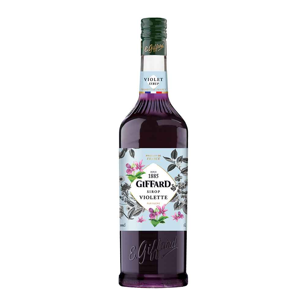 Giffard Violet Syrup 1Ltr