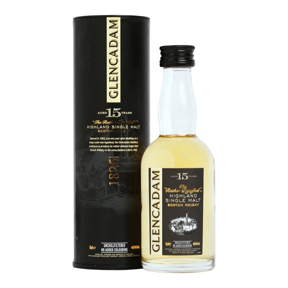 Glencadam 15 Year Whisky 5cl Miniature