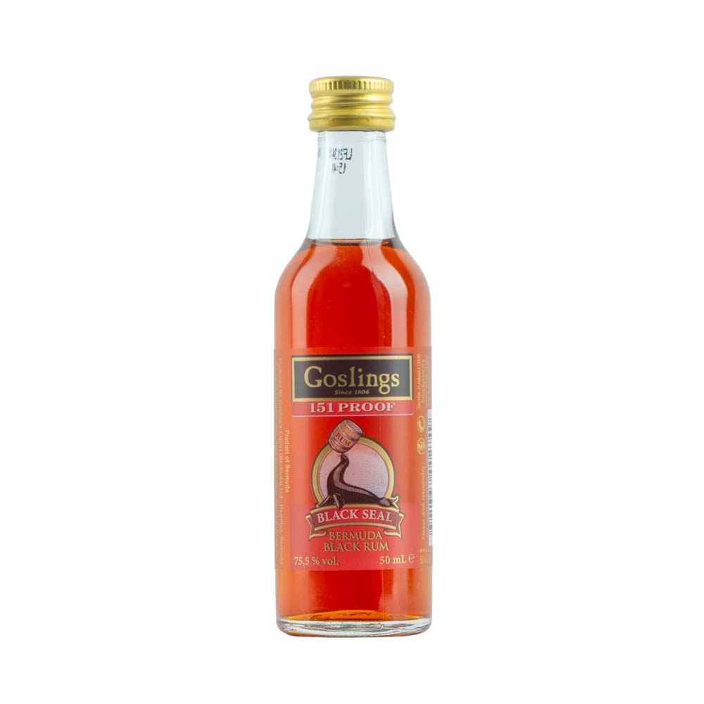 Goslings Black Seal 151 Overproof Rum 5cl Miniature
