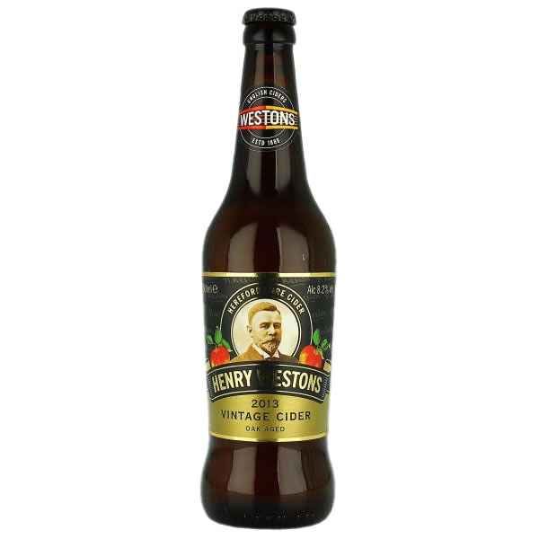Henry Westons Vintage Cider Bottles 8x 500ml
