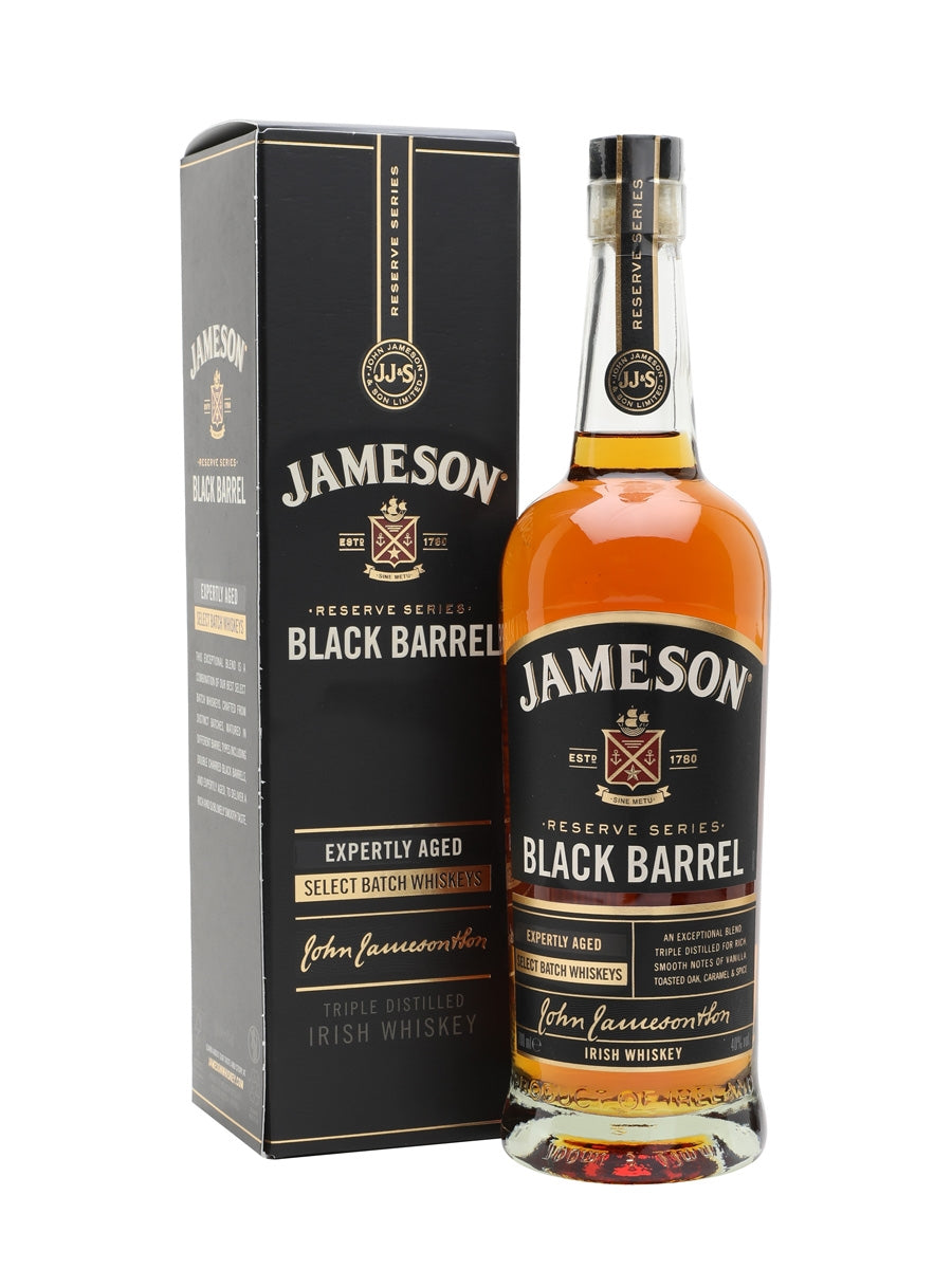 Jameson Black Barrel Irish Whiskey 70cl
