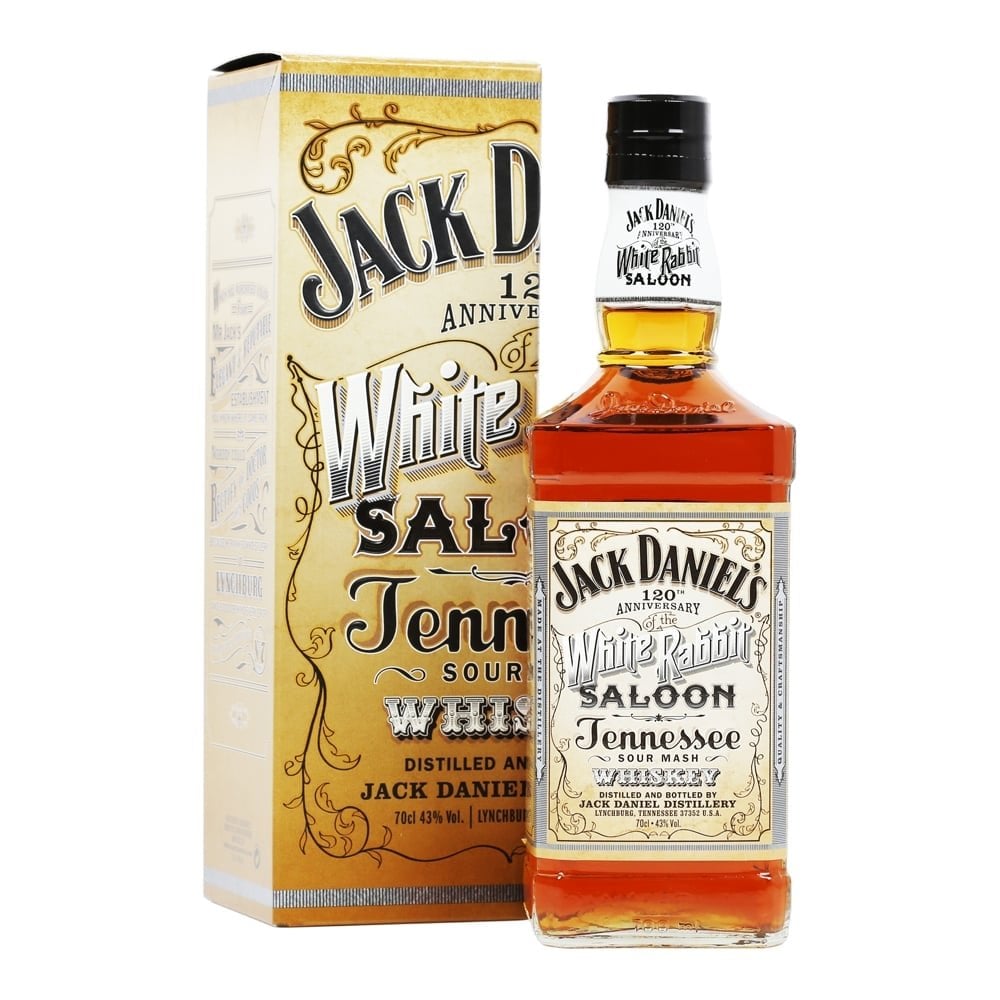 Jack Daniel's White Rabbit Saloon 120th Anniversary Whiskey 70cl Limited Edition