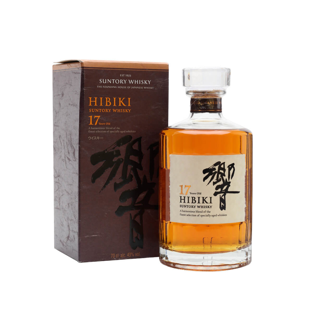 Hibiki 17 Year Japanese Whisky 70cl