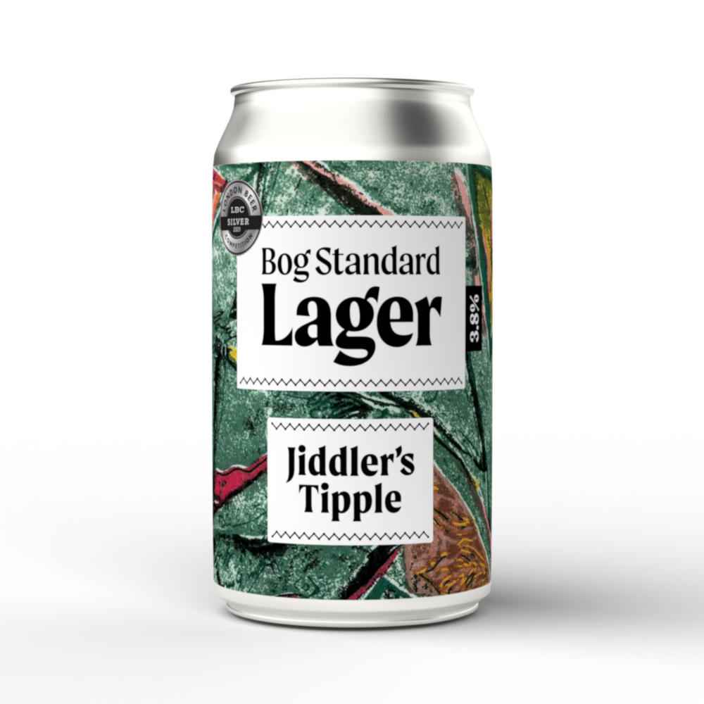 Jiddler's Tipple Bog Standard Lager 12x 330ml