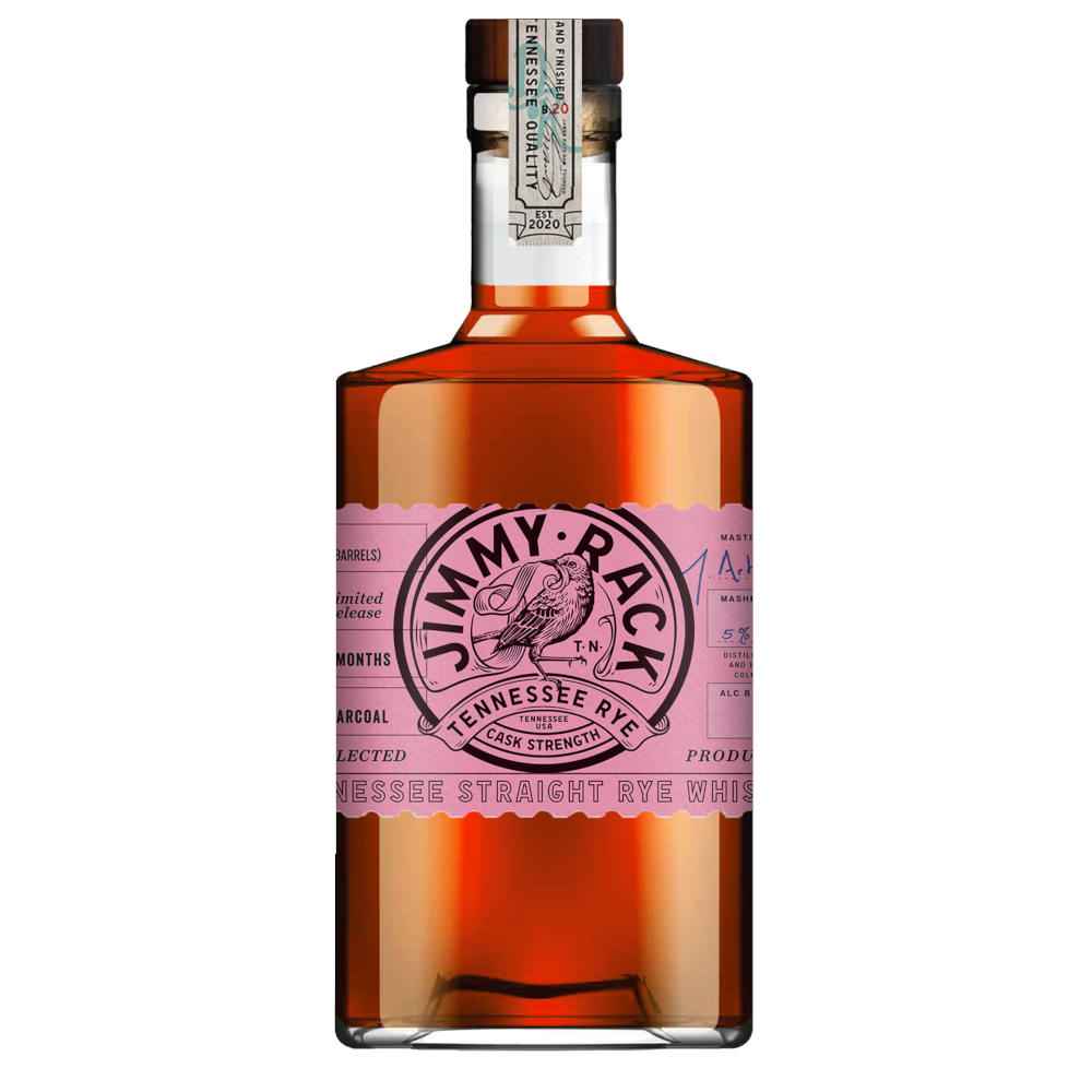 Jimmy Rack Tennessee Straight Rye Cask Strength Whiskey 70cl
