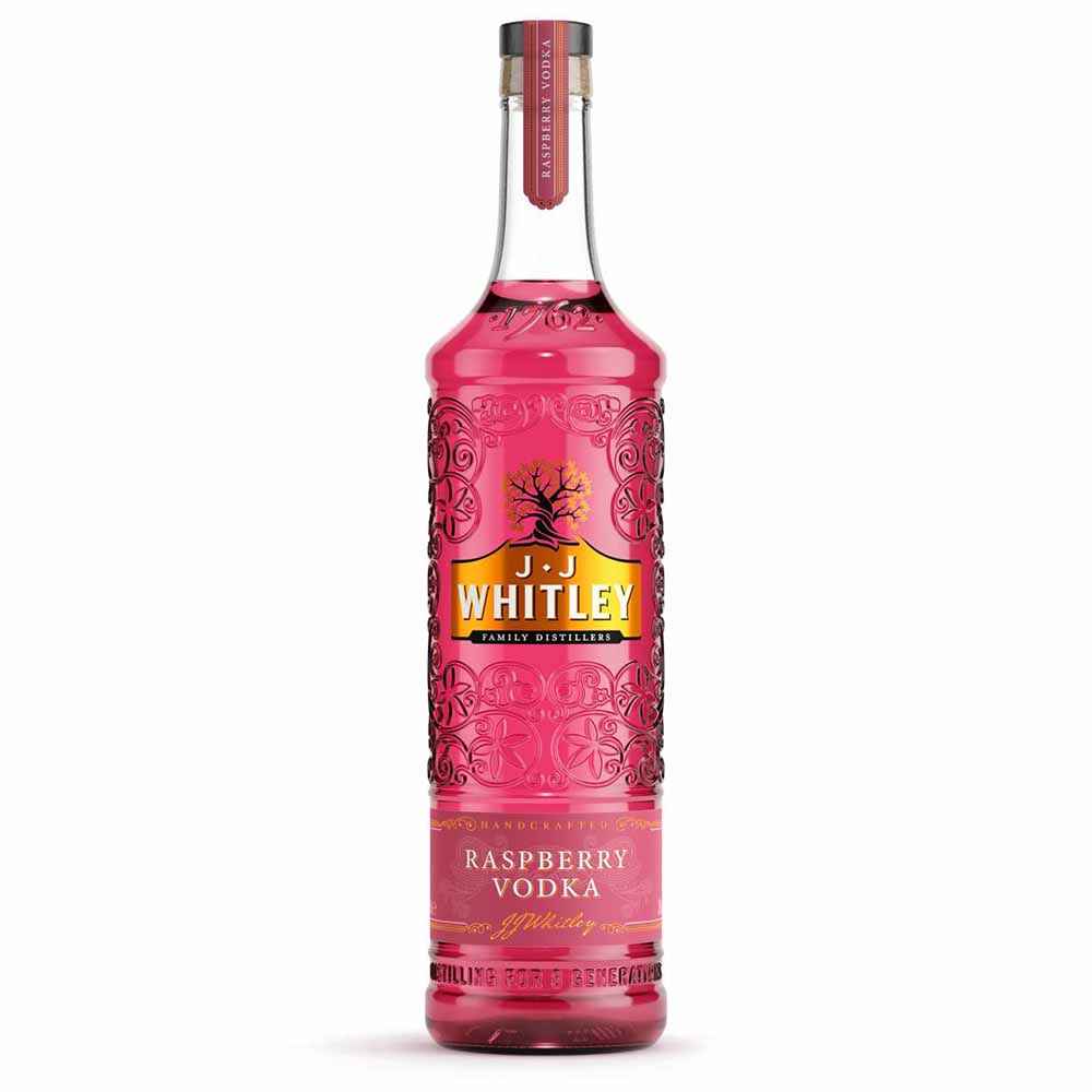 JJ Whitley Raspberry Vodka 70cl