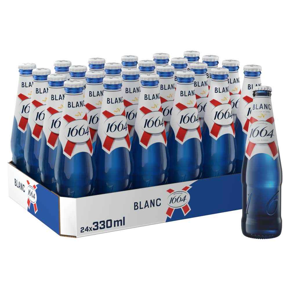 Kronenbourg 1664 Blanc Wheat Beer 24x 330ml