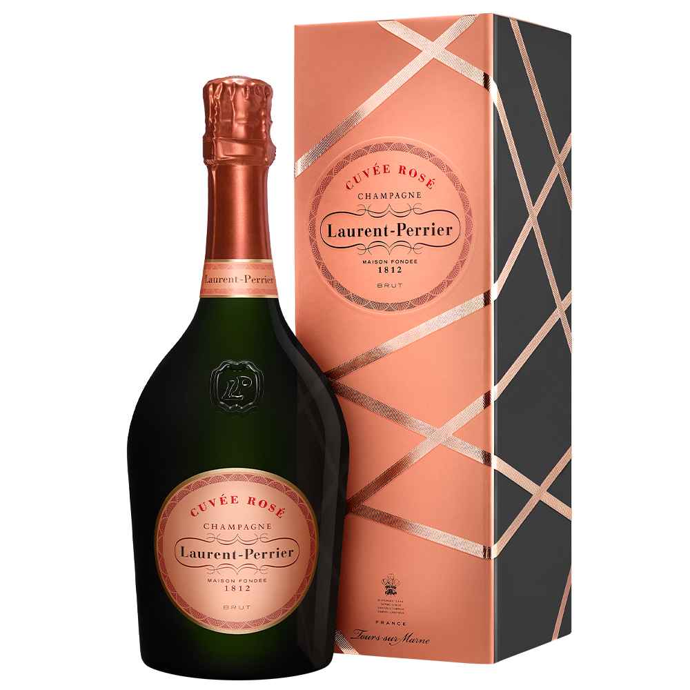 Champagne Laurent Perrier Cuve Ros 75cl Gift Box