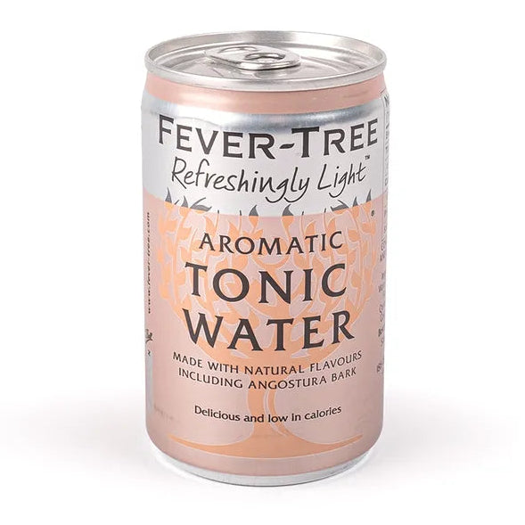 Fever Tree Light - Aromatic Tonic Water Cans 3 x 8 x 150ml