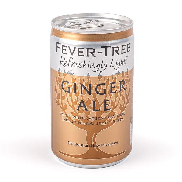 Fever Tree Light - Ginger Ale Cans 3 x 8 x 150ml