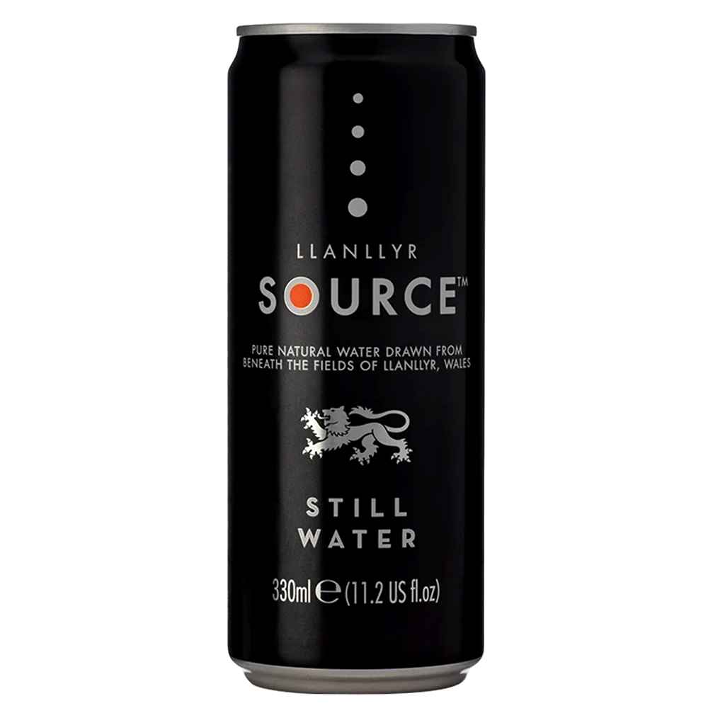 Llanllyr Source Still Water 24x 330ml Cans