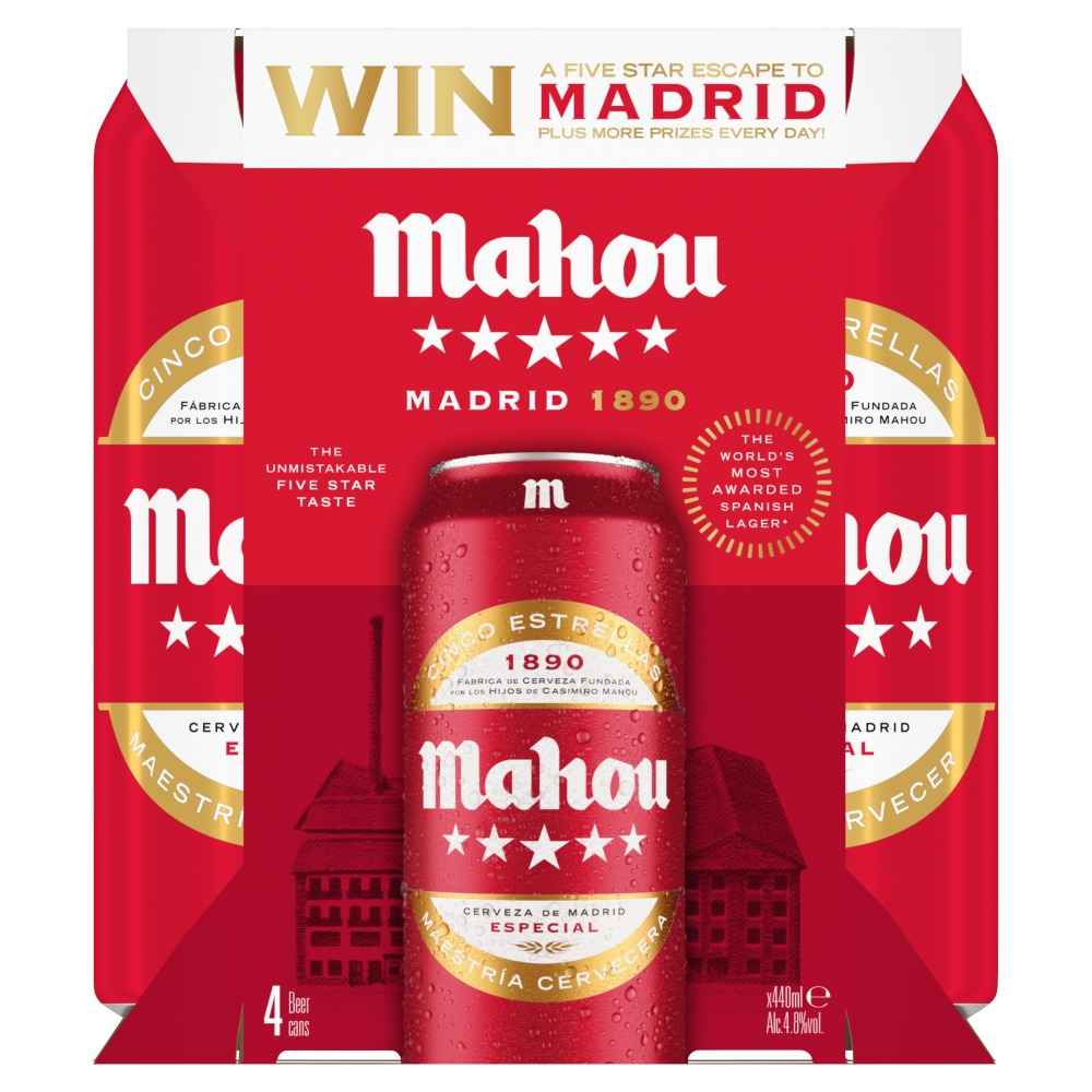 Mahou Beer 10x 440ml