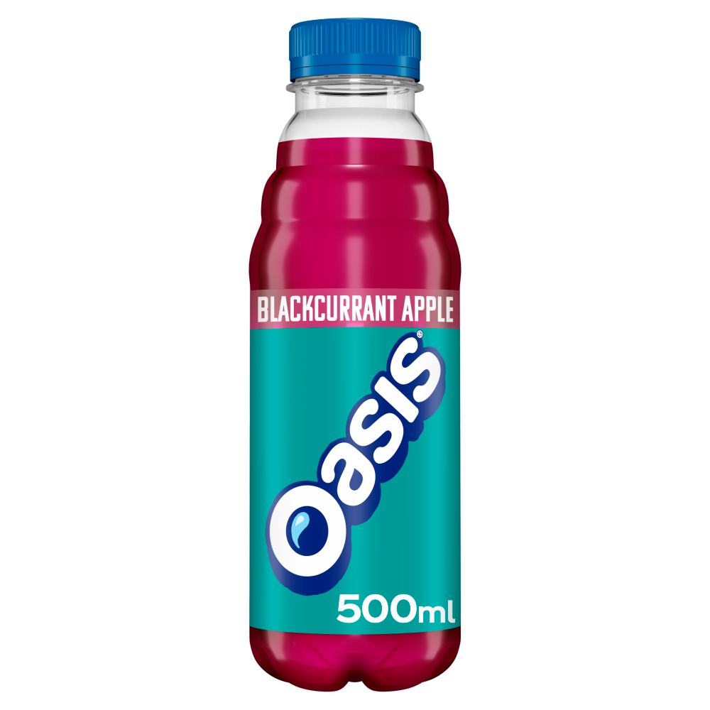 Oasis Blackcurrant Apple 12x 500ml