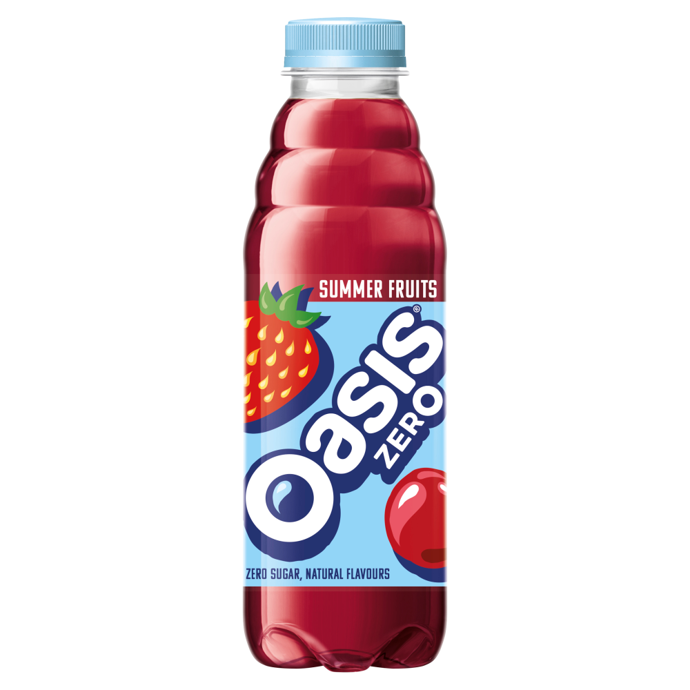 Oasis Zero Summer Fruits 12x 500ml