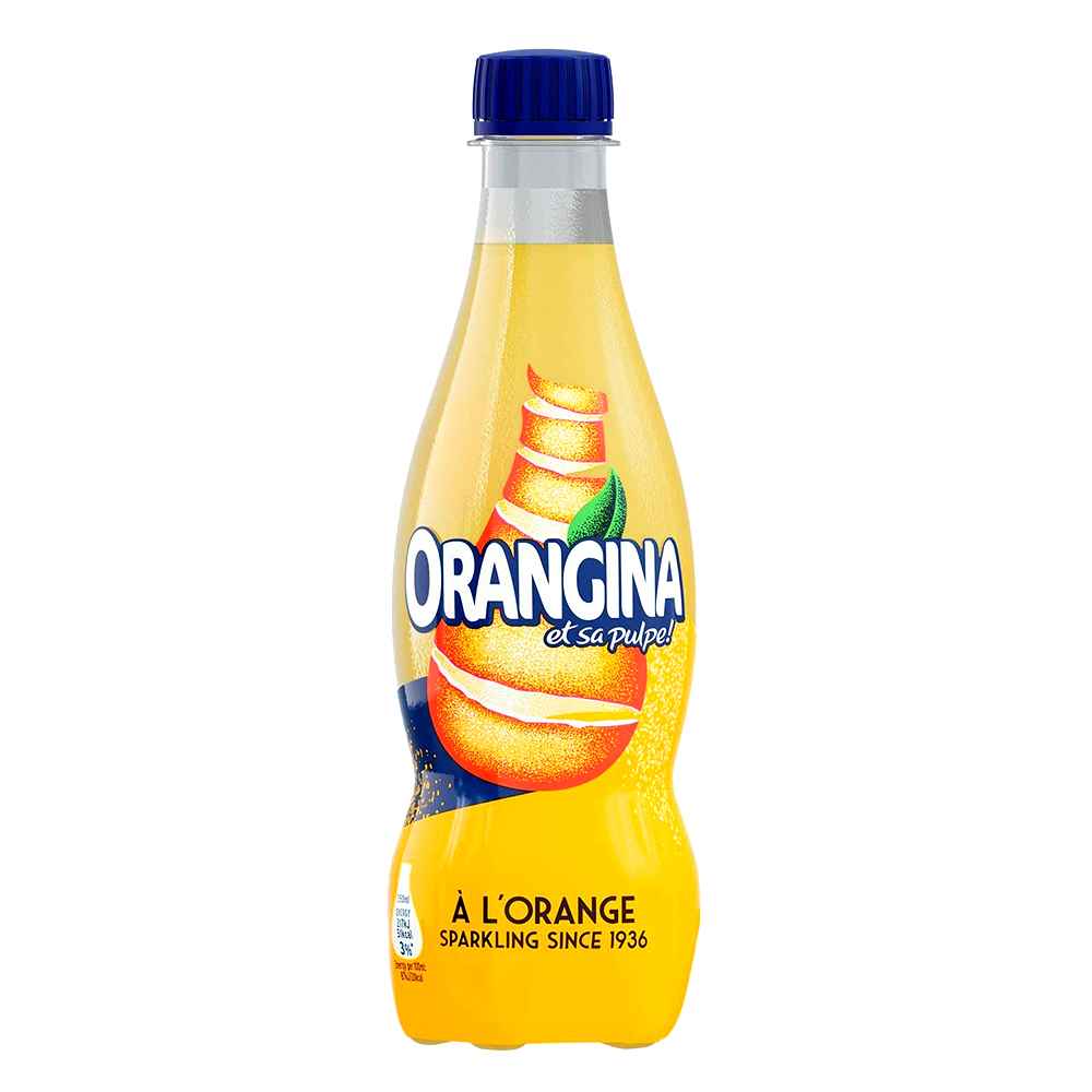 Orangina Sparkling Orange Juice 12x 420ml