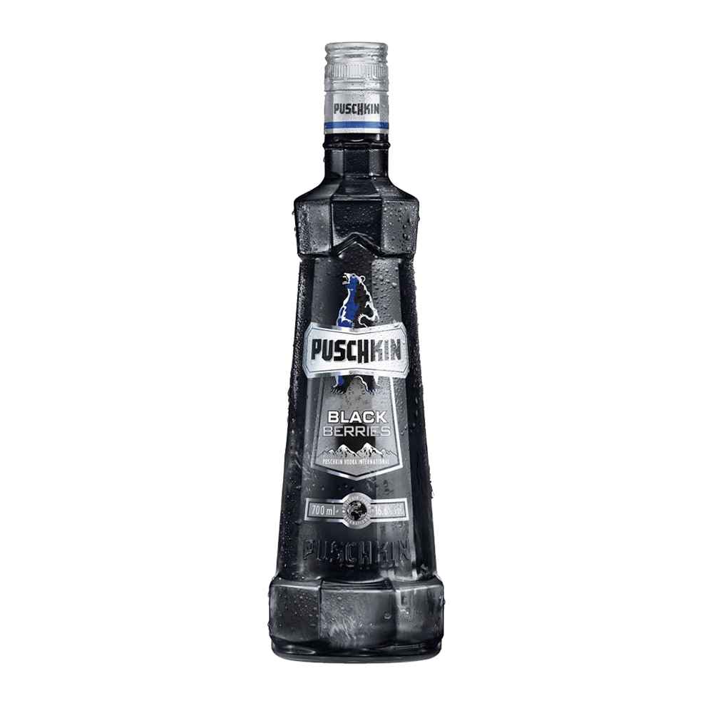 Puschkin Black Berries Vodka Liqueur 70cl
