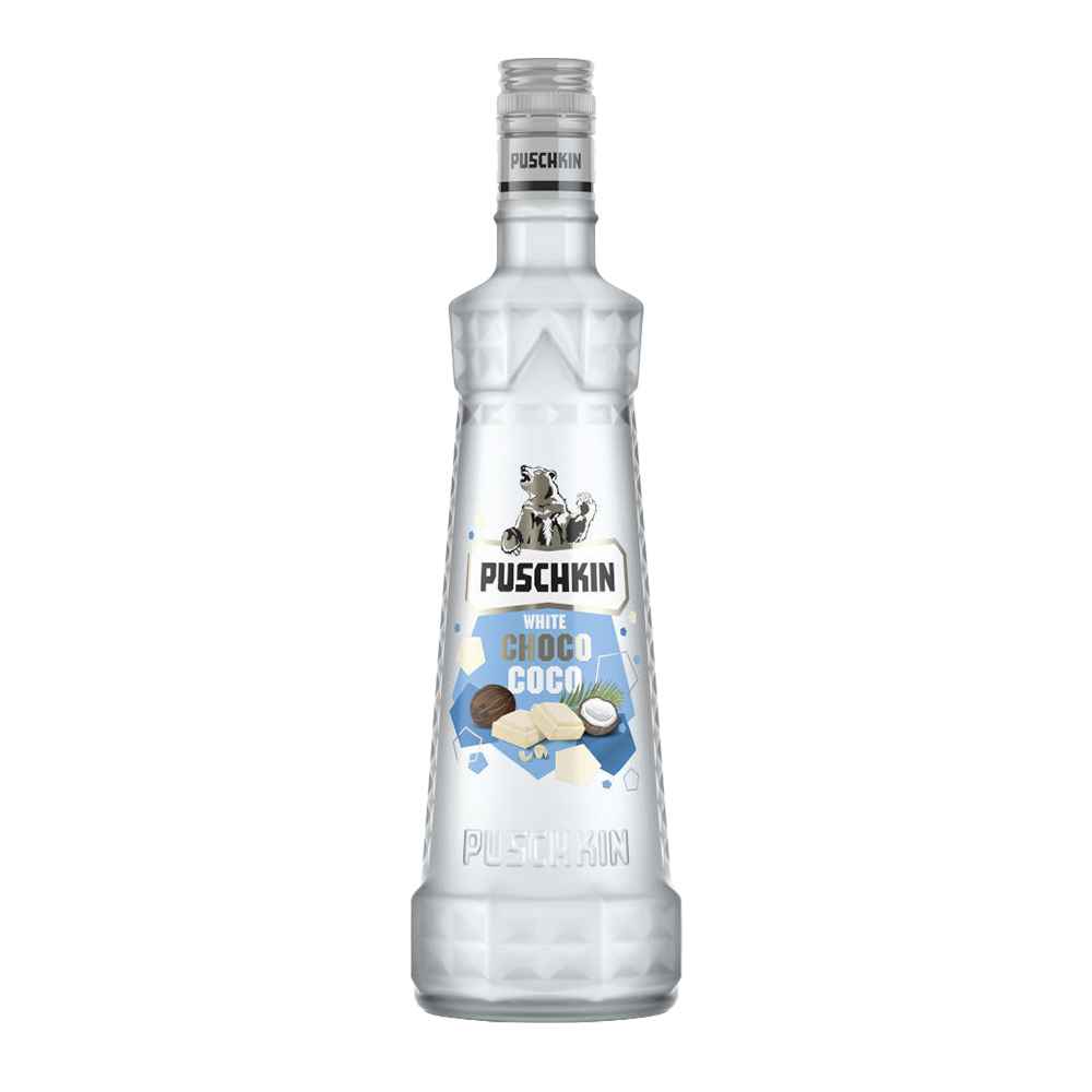 Puschkin White Choco Coco Vodka Liqueur 70cl