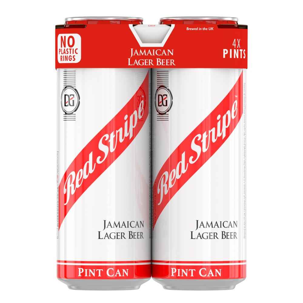 Red Stripe Premium Lager 24x 568ml Pint Cans