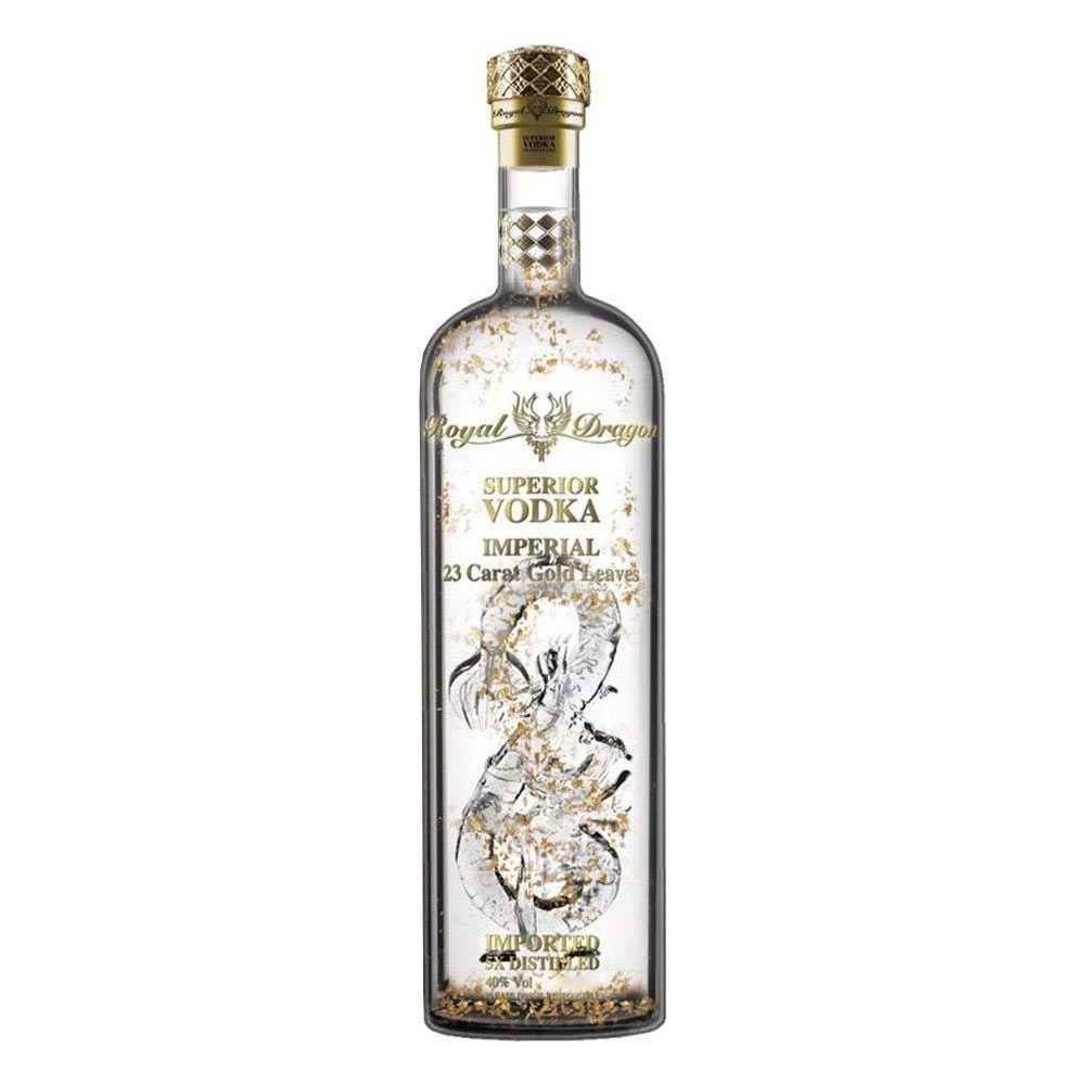 Royal Dragon Imperial with Gold Leaves Vodka 1.5Ltr Magnum
